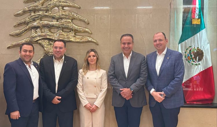 Promueve Toño Astiazarán oportunidades de inversión e intercambio comercial y cultural con comunidad Libanesa