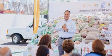 Beneficia Toño Astiazarán a 61 asociaciones altruistas con más de 6 toneladas de alimentos donados en las Fiestas del Pitic 2026