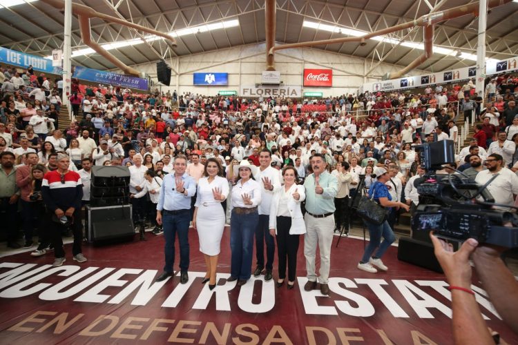 Refrendan unidad los seis perfiles registrados durante el Encuentro Estatal en Defensa de la Transformación y la Soberanía Nacional