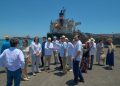 Gobernador Durazo refuerza alianza estratégica con Unión Europea; embajadores visitan Puerto de Guaymas