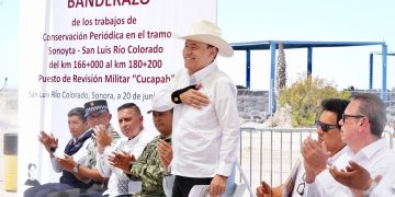 Avanza rehabilitación de carreteras en Sonora con impulso de Durazo y Sheinbaum