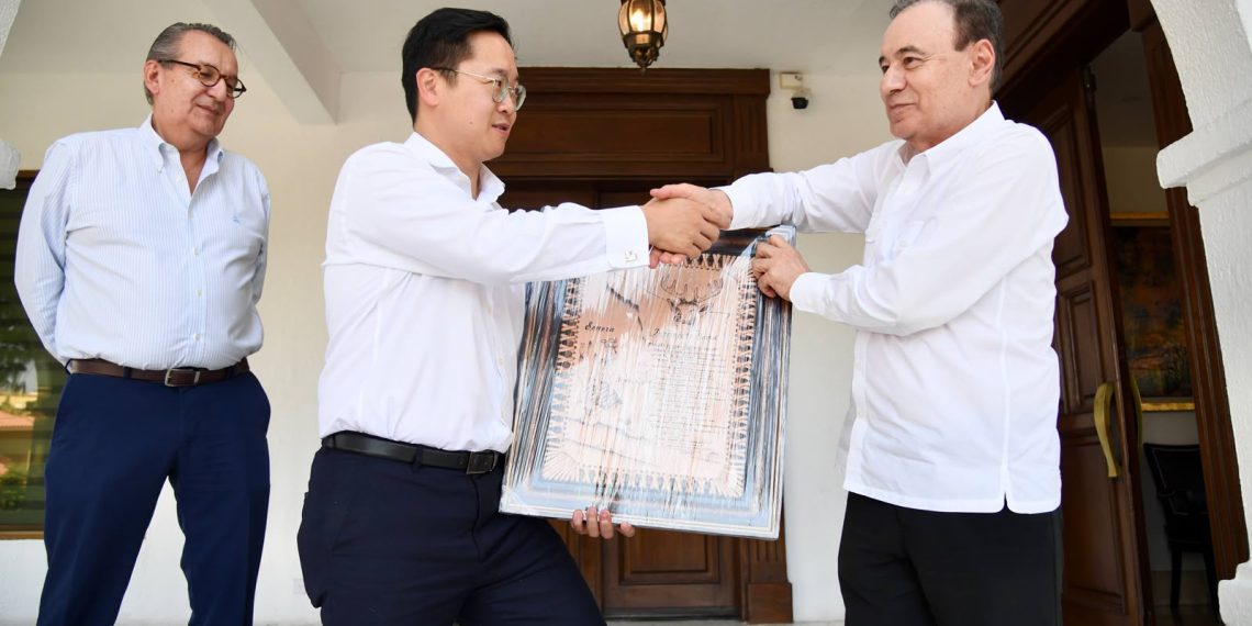 Gobernador Durazo atrae proyectos de inversión extranjera; visitan Sonora empresarios de Singapur