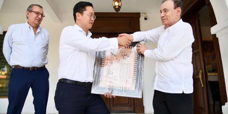 Gobernador Durazo atrae proyectos de inversión extranjera; visitan Sonora empresarios de Singapur