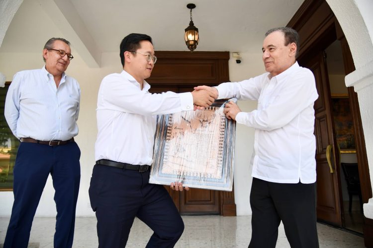 Gobernador Durazo atrae proyectos de inversión extranjera; visitan Sonora empresarios de Singapur