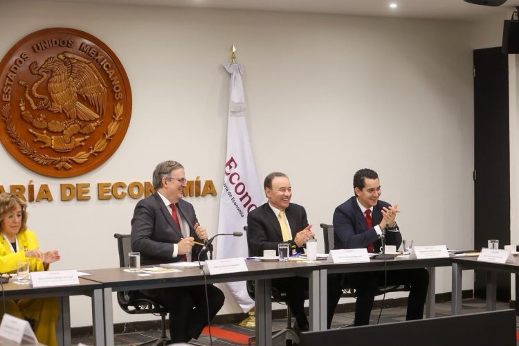 Gobernador Durazo y Gobierno Federal impulsan estrategia económica conjunta para detonar inversión en Sonora