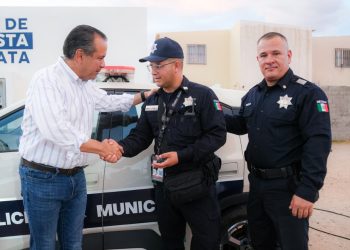 Refuerza Toño Astiazarán acciones en seguridad con la entrega del Centro de Respuesta Inmediata en Dunas