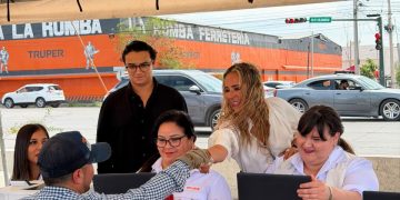 Lleva Flor Ayala jornada con recargos a cero pesos en predial a Plaza Grande
