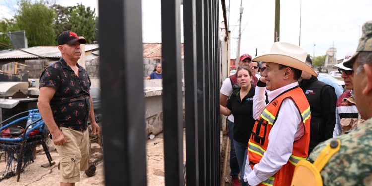 Gobernador Durazo implementa acciones inmediatas por lluvias extraordinarias en Nogales