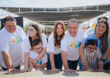 Inician Toño Astiazarán y Patty Ruibal construcción de Parque para Niñas y Niños con Autismo