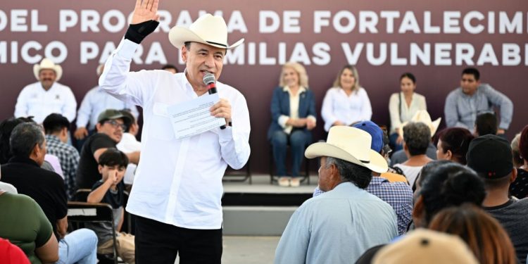 Cumple Durazo compromiso de apoyar a 16 mil familias vulnerables de Sonora