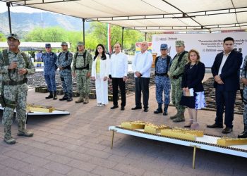 Refuerza Durazo acciones por la seguridad con destrucción de más de 900 armas aseguradas al crimen
