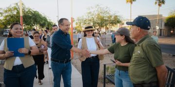 Motiva Toño Astiazarán participación ciudadana al entregar obra de CRECES en colonia Nuevo Horizonte