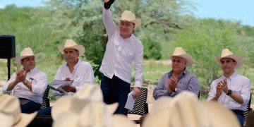 Con apoyo de presidenta Sheinbaum, Gobernador Durazo inicia construcción de Subasta ganadera de la sierra en Moctezuma