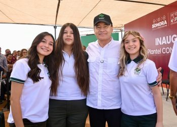 Sheinbaum y Durazo amplían la educación media superior en Sonora con más bachilleratos 