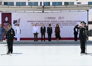 Reafirma Durazo coordinación interinstitucional con Guardia Nacional para fortalecer la seguridad en Sonora