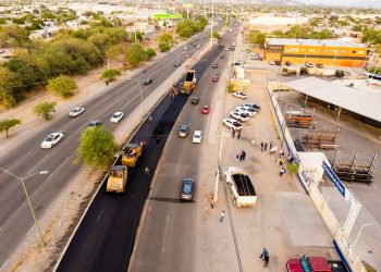 Impulsa Toño Astiazarán mejoras en vialidades de Hermosillo