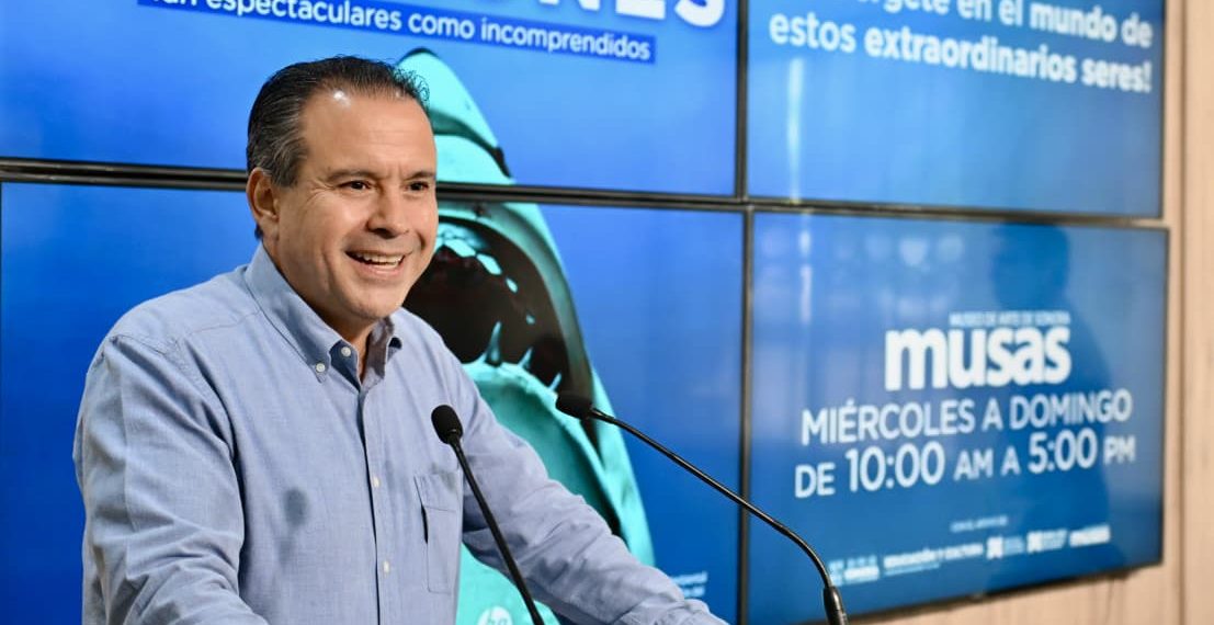 Anuncia Toño Astiazarán exposición internacional TIBURONES en Hermosillo para promover la conservación de la especie