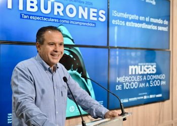 Anuncia Toño Astiazarán exposición internacional TIBURONES en Hermosillo para promover la conservación de la especie