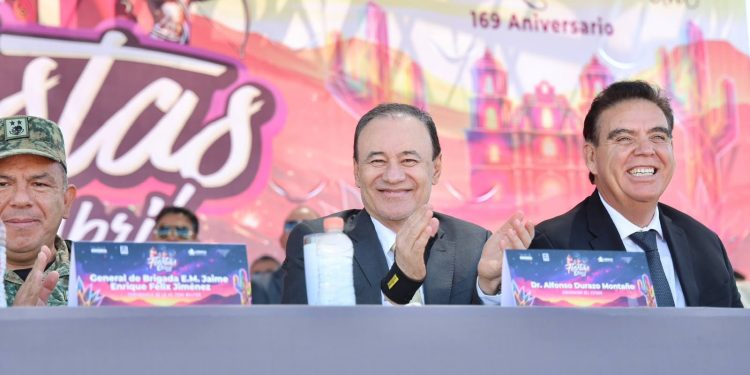 Con resultados en seguridad e inversión de mil millones, Durazo y Sheinbaum transforman Caborca