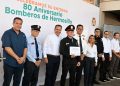Reconoce Toño Astiazarán a fundadores del Departamento de Bomberos por su labor a favor de hermosillenses