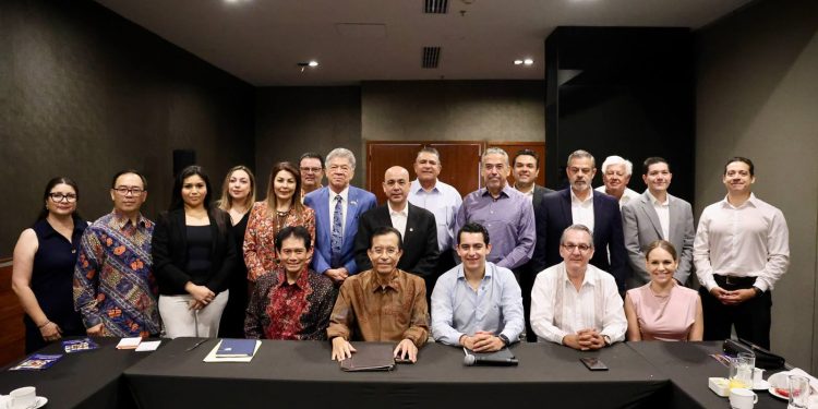 Gobernador Durazo atrae oportunidad de inversión para Sonora con visita de Embajada de Indonesia
