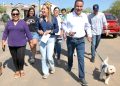Recorre Toño Astiazarán junto a vecinos avances en rehabilitación de la Agustín Gómez del Campo