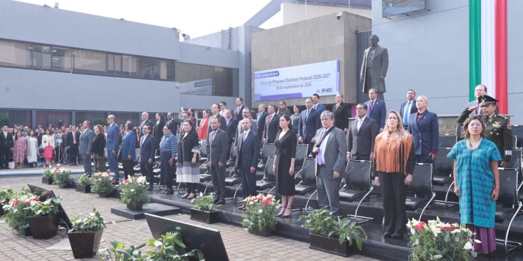 Arranca INE con el Proceso Electoral Federal 2026-2027