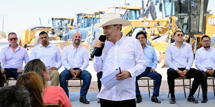 Gobernador Durazo y Presidenta Sheinbaum arrancan modernización de carretera Sonoyta-Peñasco con inversión de mil 800 millones