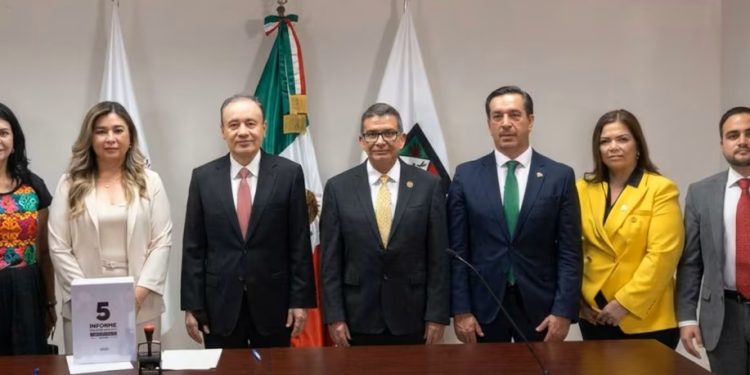 Congreso del Estado recibe el Quinto Informe de Gobierno de Alfonso Durazo