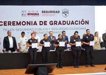 Gobernador Durazo duplica Policía Estatal: se integran 271 nuevos elementos egresados de la USP