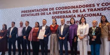 Morena presenta hoy a sus coordinadores de Quintana Roo, Zacatecas y Baja California rumbo a 2027