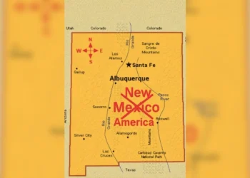 Trump publica mapa de Nuevo México y lo rebautiza como “Nueva América”