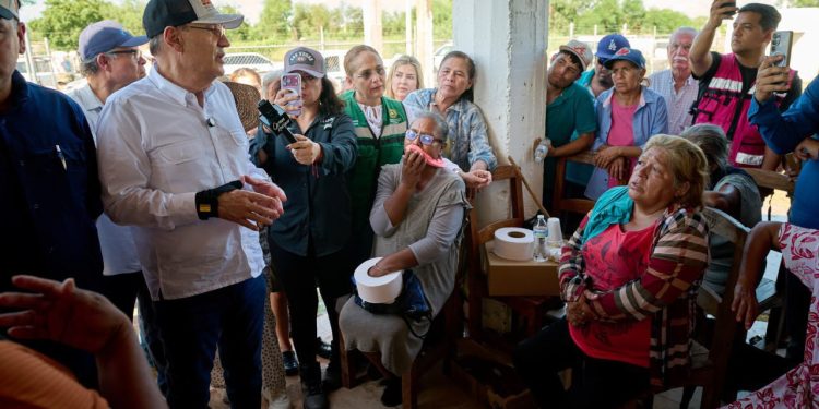 Encabeza Gobernador Durazo acciones de recuperación de comunidades y carreteras tras paso de “Polo”