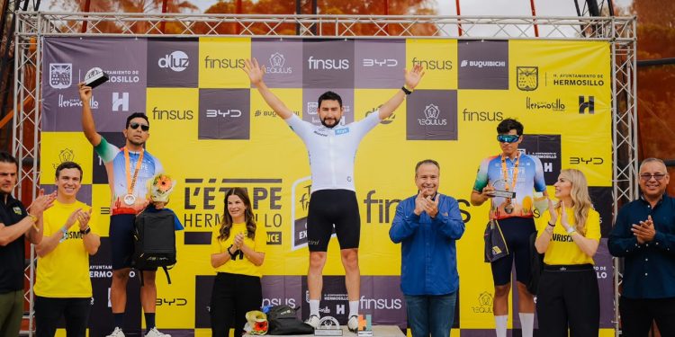 Premia Toño Astiazarán a ganadores y destaca el éxito de L’Étape by Tour de France: “Hermosillo está hecho para grandes cosas”