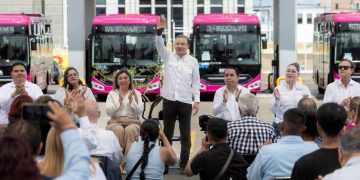 Gobernador Durazo incorpora tecnología y seguridad a nuevas unidades de transporte de la Línea Eléctrica Exprés