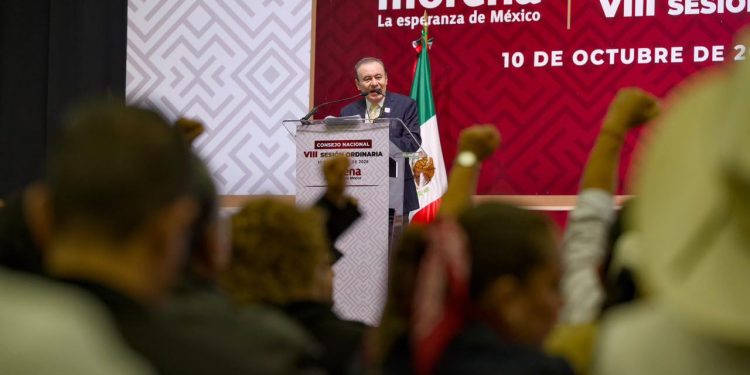 ”Morena tiene historia, tiene rumbo y tiene futuro”:!Alfonso Durazo