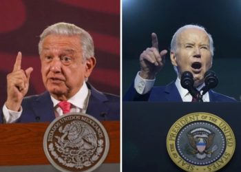 AMLO deja fuera informe de EU sobre DH en México en llamada con Biden