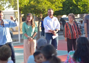 Entrega Toño Astiazarán mejoras al parque Emiliano Zapata