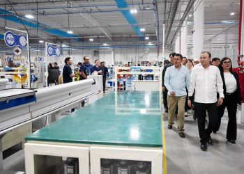 Atrae Gobernador Durazo más de mil nuevos empleos con inauguración de la planta Kyungshin México-Obregón