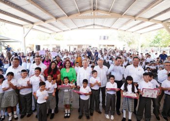 Gobernador Durazo da inicio exitoso del ciclo escolar 2024-2025 en Sonora
