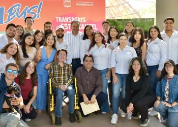 Convoca Toño Astiazarán a estudiantes a registrarse en plan piloto de transporte eléctrico universitario HBus