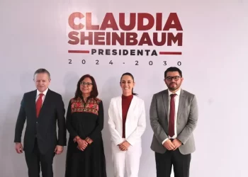 Zaldívar, a la coordinación de Política y Gobierno, anuncia Sheinbaum