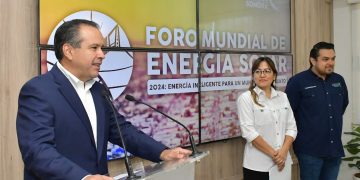 Anuncia Toño Astiazarán el Tercer Foro Mundial de Energía con la conferencia de la ex primera ministra de Finlandia
