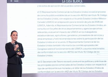 “La presidenta de la república siempre va a defender a México por encima de todo”: Sheinbaum sobre decretos firmados por Donald Trump