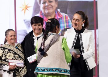 Inicia dispersión a beneficiarios de la Pensión para el Bienestar de adultos mayores; personas con discapacidad; e hijos de madres trabajadoras: Ariadna Montiel