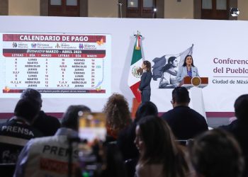 Del 3 al 27 de marzo se dispersa el pago de Pensiones y Programas para el Bienestar: Ariadna Montiel