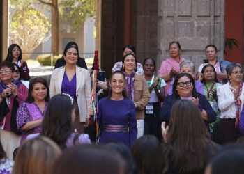 “A la presidencia de la república llegamos todas”: Sheinbaum 