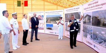 Gobernador Durazo y SEMAR arrancan obras de modernización de aeropuertos de Ciudad Obregón y Guaymas