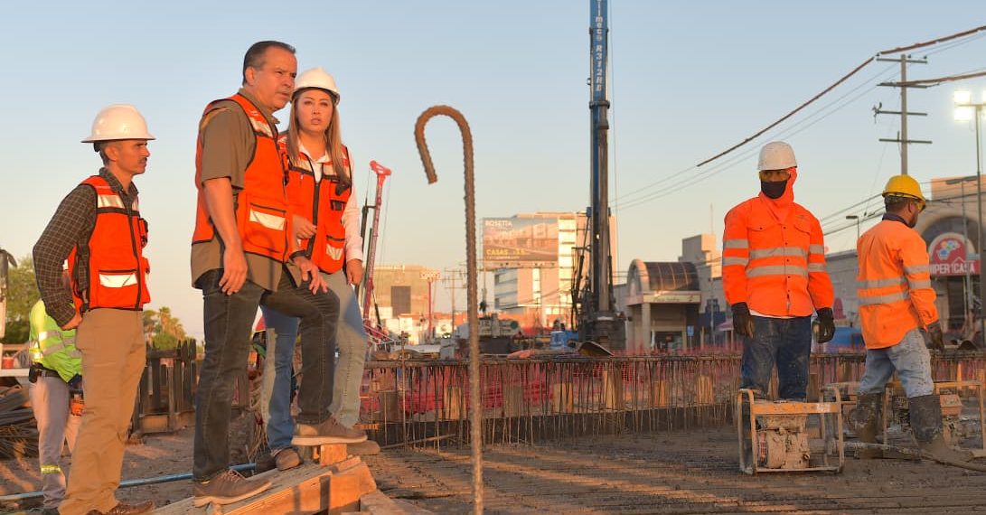 Lleva más de la mitad obra de paso a desnivel de Colosio y Solidaridad: Toño Astiazarán