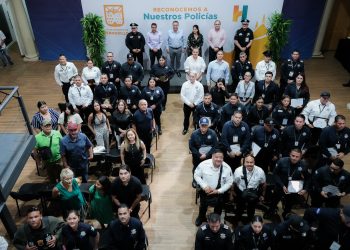 Llama Toño Astiazarán a Policía Municipal a no bajar la guardia y trabajar por la seguridad de las y los hermosillenses